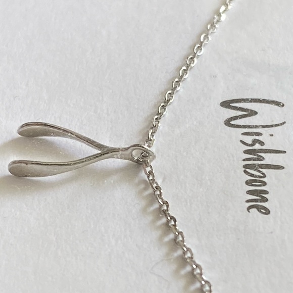 Tell Your Story: Wishbone Pendant - Picture 2 of 2